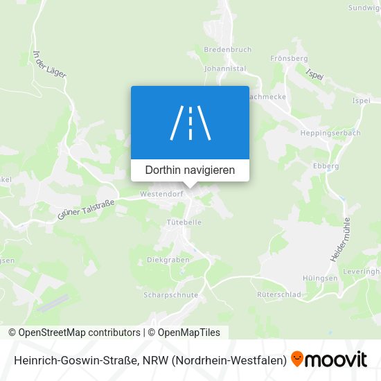 Heinrich-Goswin-Straße Karte