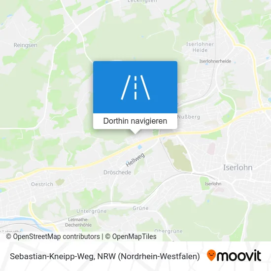 Sebastian-Kneipp-Weg Karte