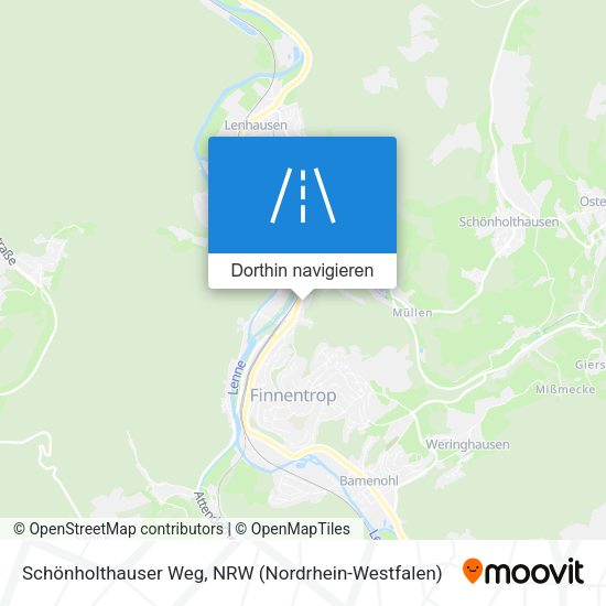 Schönholthauser Weg Karte
