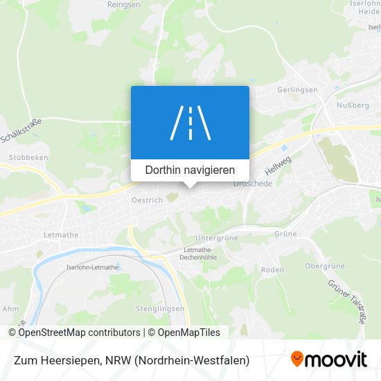 Zum Heersiepen Karte