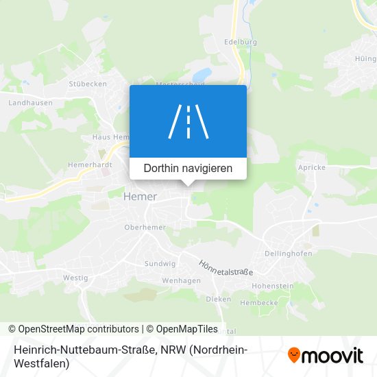 Heinrich-Nuttebaum-Straße Karte
