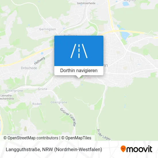 Langguthstraße Karte