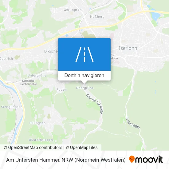 Am Untersten Hammer Karte