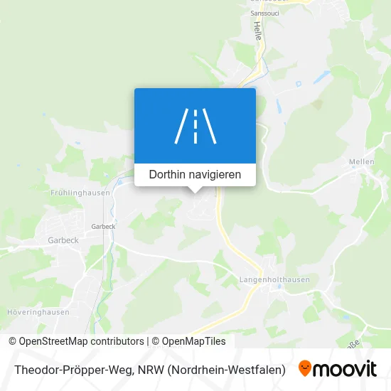 Theodor-Pröpper-Weg Karte