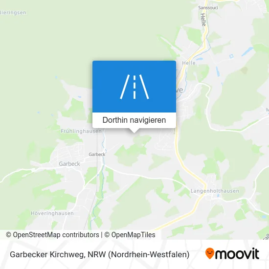 Garbecker Kirchweg Karte