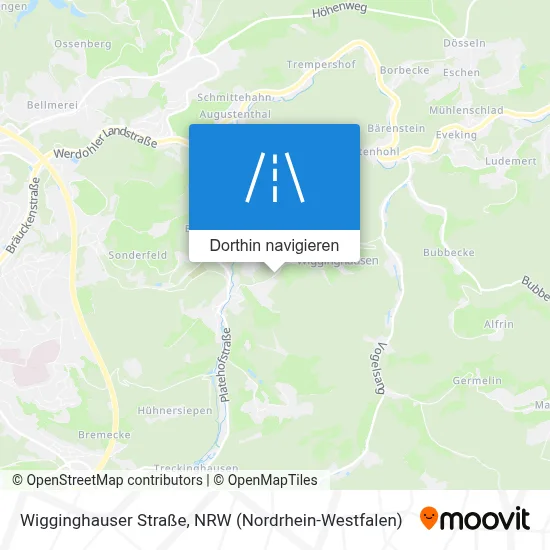 Wigginghauser Straße Karte