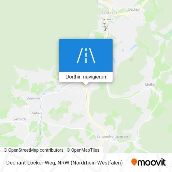 Dechant-Löcker-Weg Karte