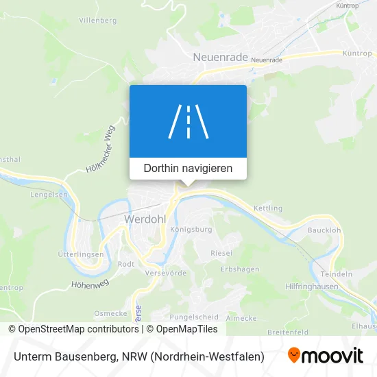 Unterm Bausenberg Karte