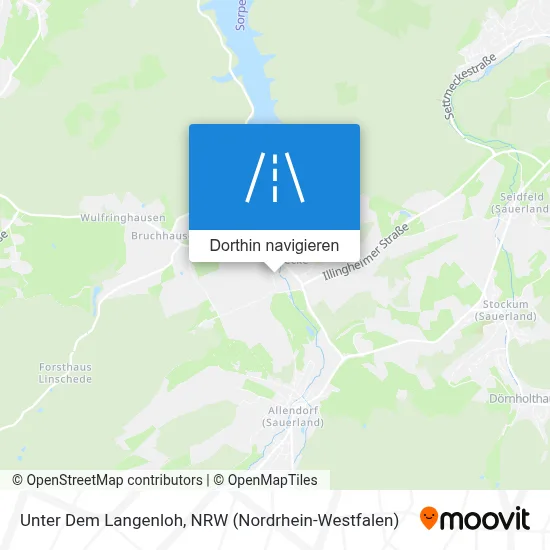 Unter Dem Langenloh Karte