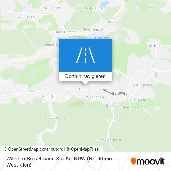 Wilhelm-Brökelmann-Straße Karte