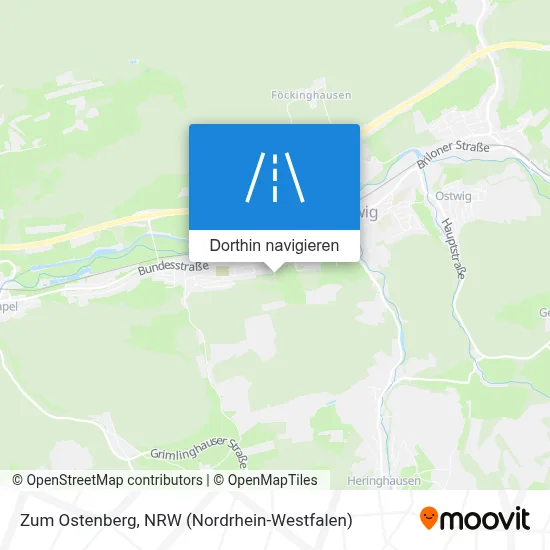 Zum Ostenberg Karte