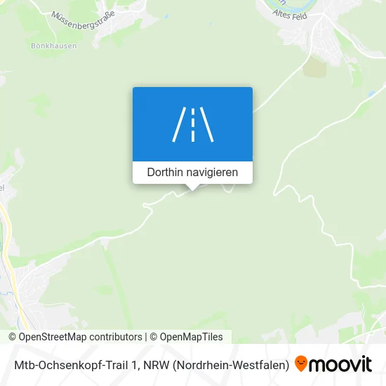 Mtb-Ochsenkopf-Trail 1 Karte