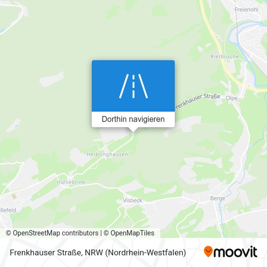 Frenkhauser Straße Karte