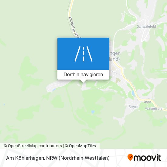 Am Köhlerhagen Karte