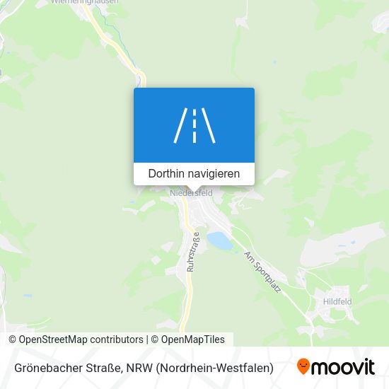 Grönebacher Straße Karte