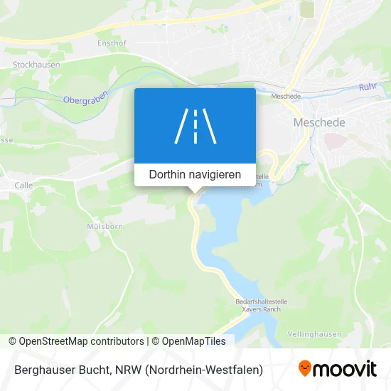 Berghauser Bucht Karte