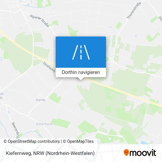 Kiefernweg Karte