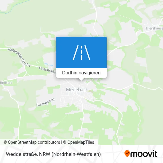 Weddelstraße Karte