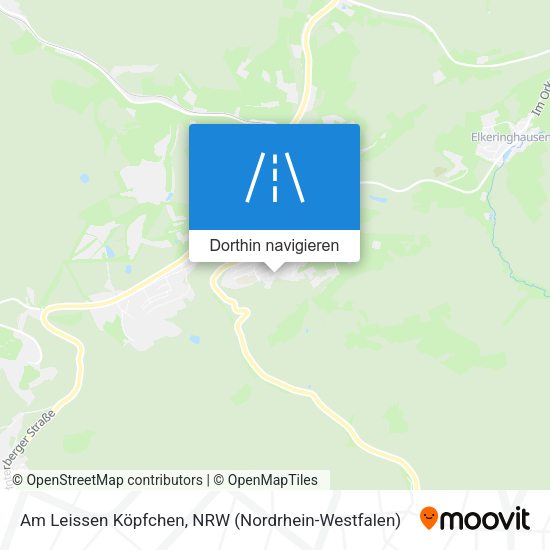 Am Leissen Köpfchen Karte