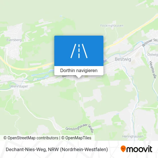 Dechant-Nies-Weg Karte