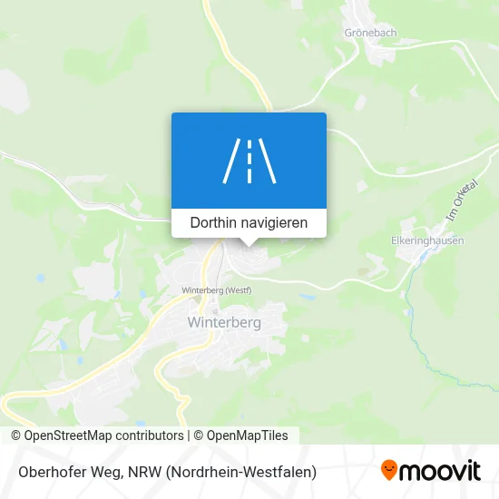 Oberhofer Weg Karte