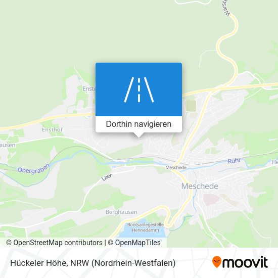 Hückeler Höhe Karte