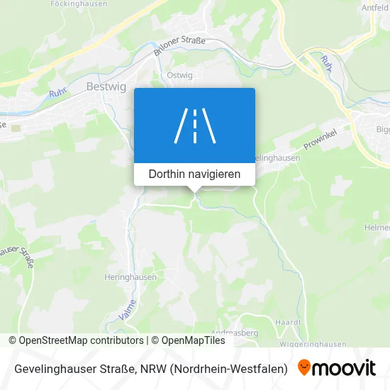 Gevelinghauser Straße Karte