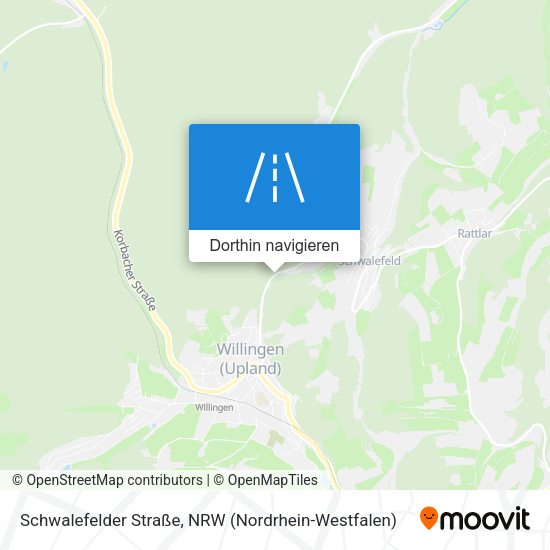 Schwalefelder Straße Karte