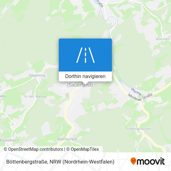 Böttenbergstraße Karte