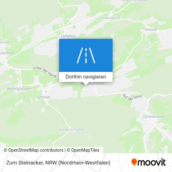Zum Steinacker Karte