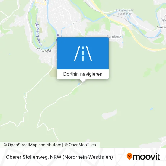 Oberer Stollenweg Karte