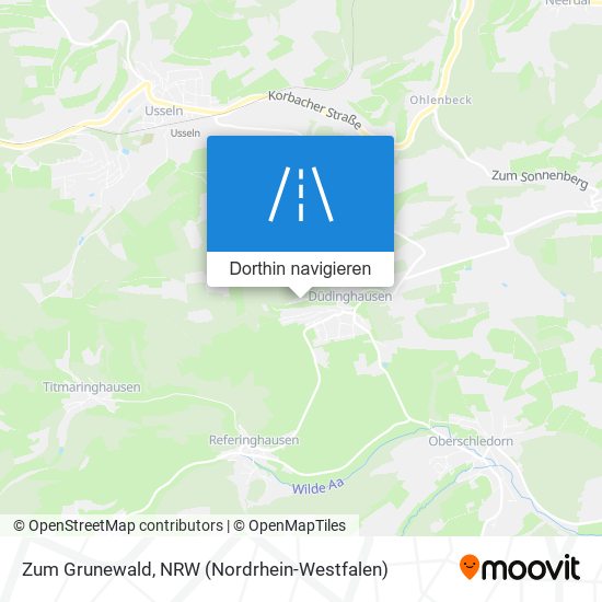 Zum Grunewald Karte