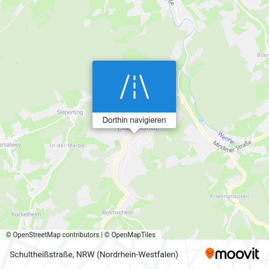 Schultheißstraße Karte