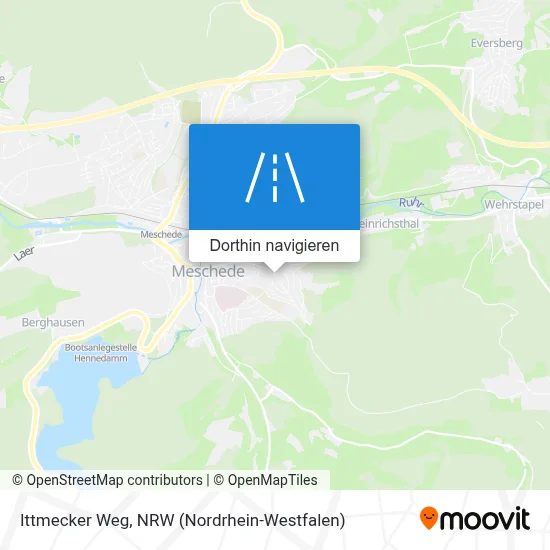 Ittmecker Weg Karte