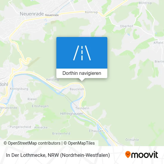 In Der Lothmecke Karte