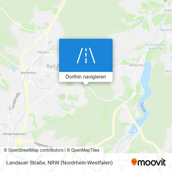 Landauer Straße Karte