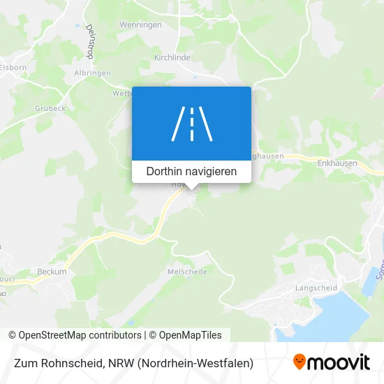 Zum Rohnscheid Karte