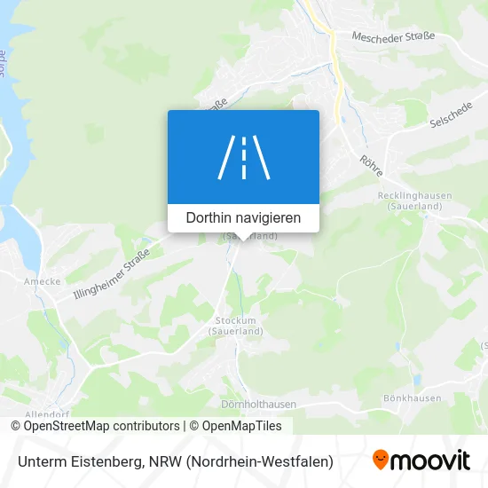 Unterm Eistenberg Karte