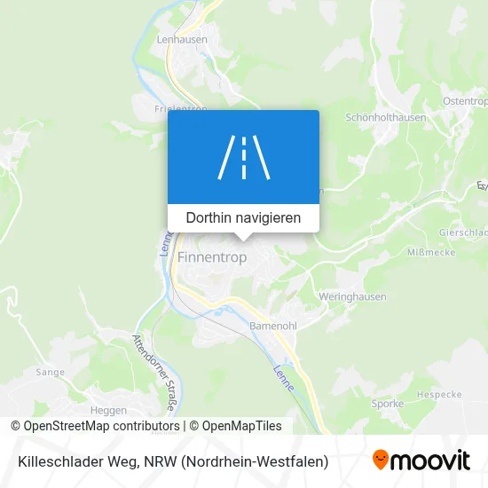 Killeschlader Weg Karte