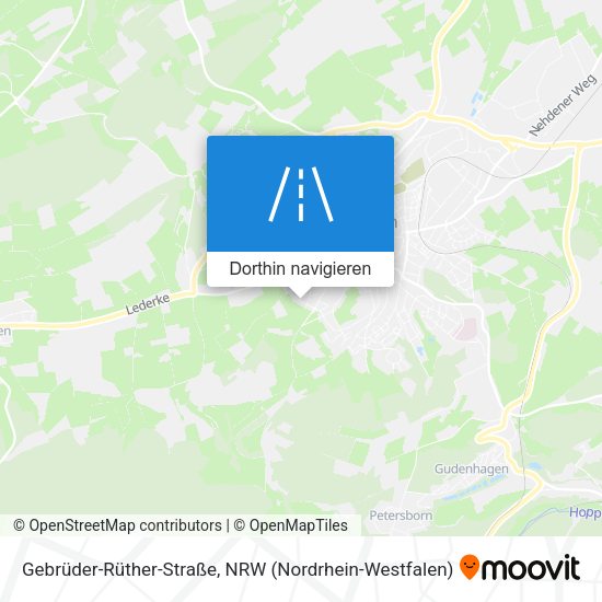 Gebrüder-Rüther-Straße Karte