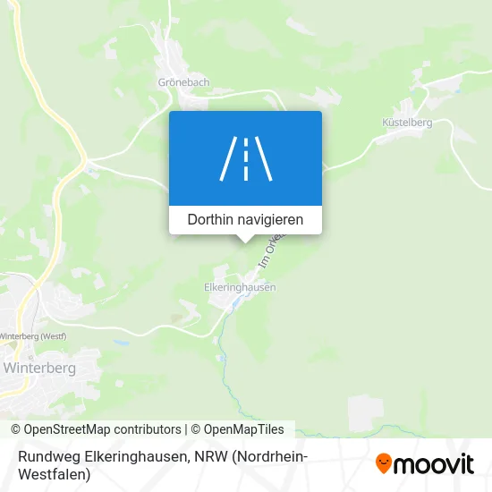 Rundweg Elkeringhausen Karte