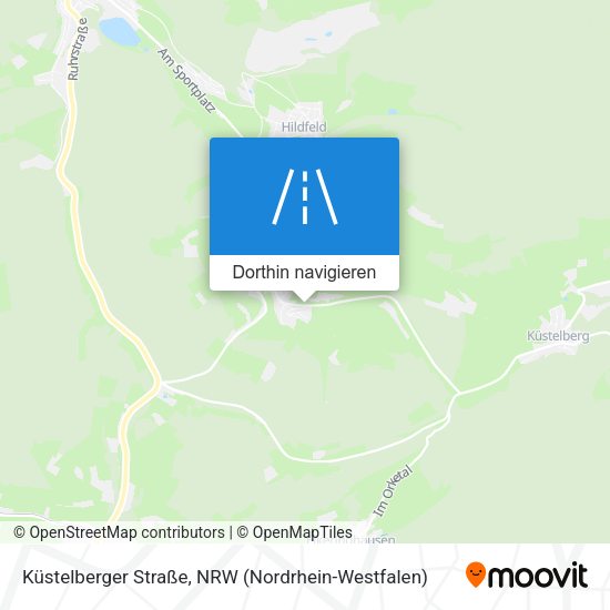 Küstelberger Straße Karte