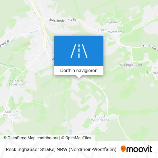 Recklinghauser Straße Karte