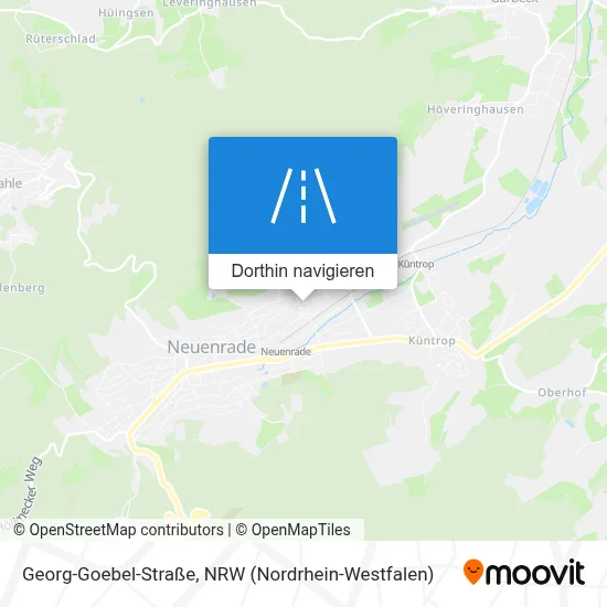 Georg-Goebel-Straße Karte