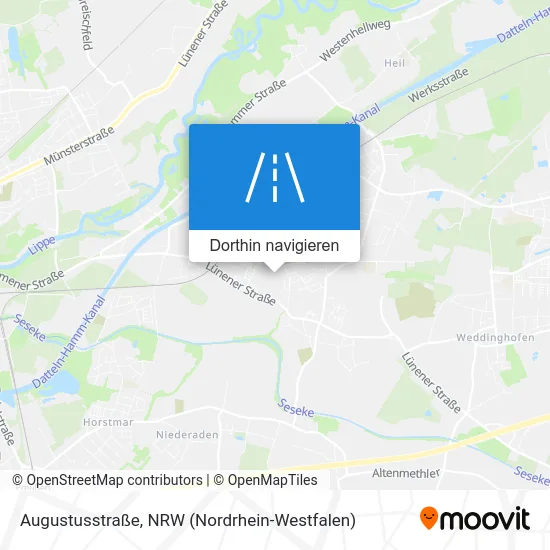 Augustusstraße Karte