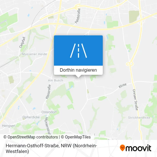 Hermann-Osthoff-Straße Karte