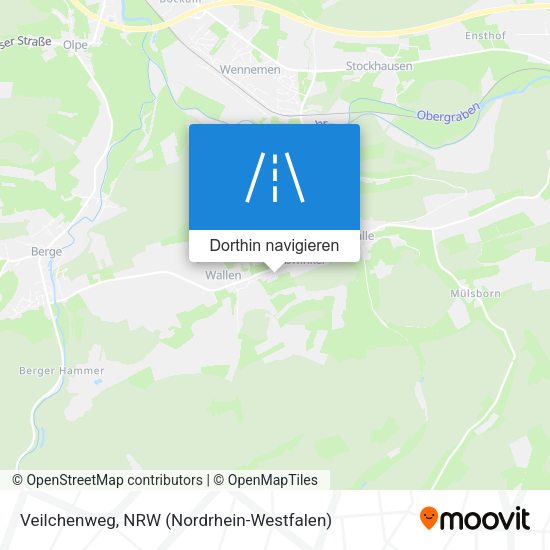 Veilchenweg Karte