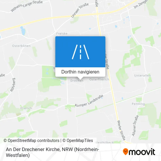 An Der Drechener Kirche Karte