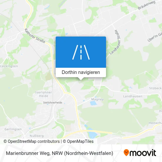 Marienbrunner Weg Karte