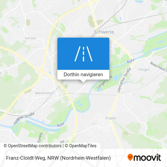 Franz-Cloidt-Weg Karte